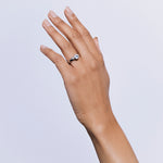 Viriditas Ring in Topaz - Platinum