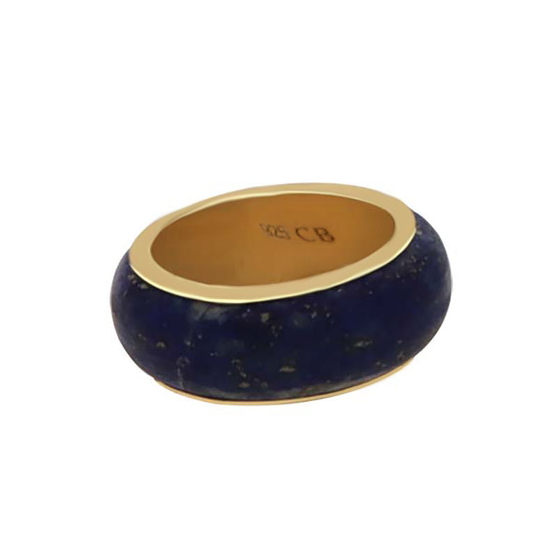 Waldoff Ring in Lapis Lazuli - 24K Vermeil
