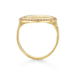 Peristera Ring with Ruby - Solid Gold