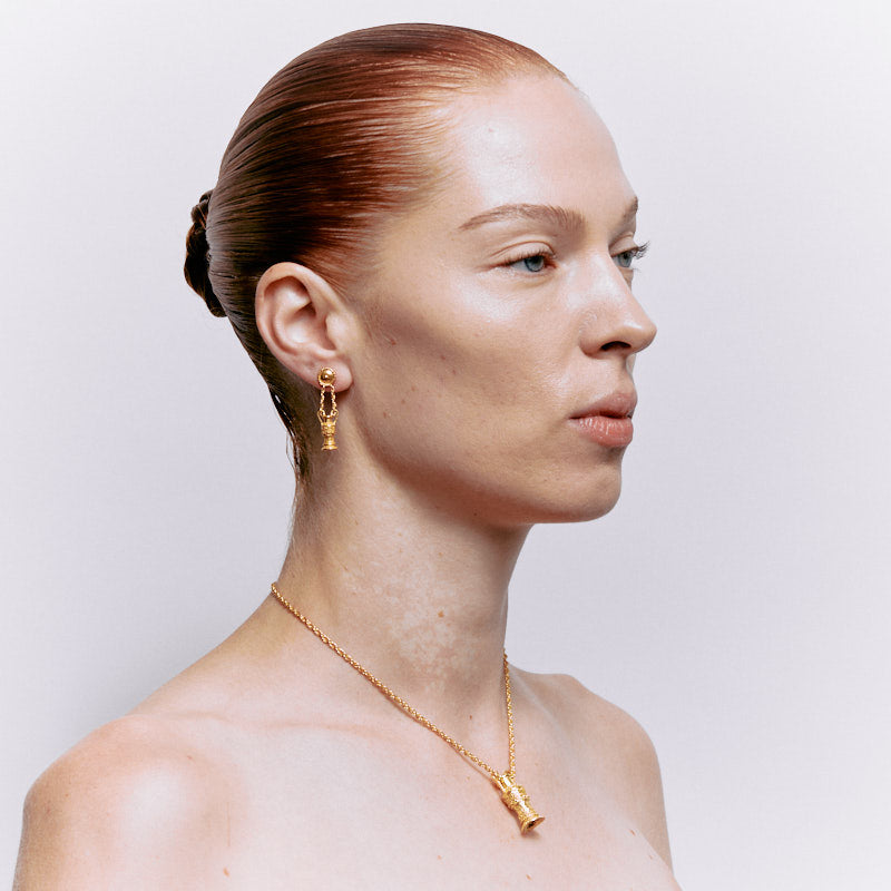 Abundita Earrings - 18K Gold Plated