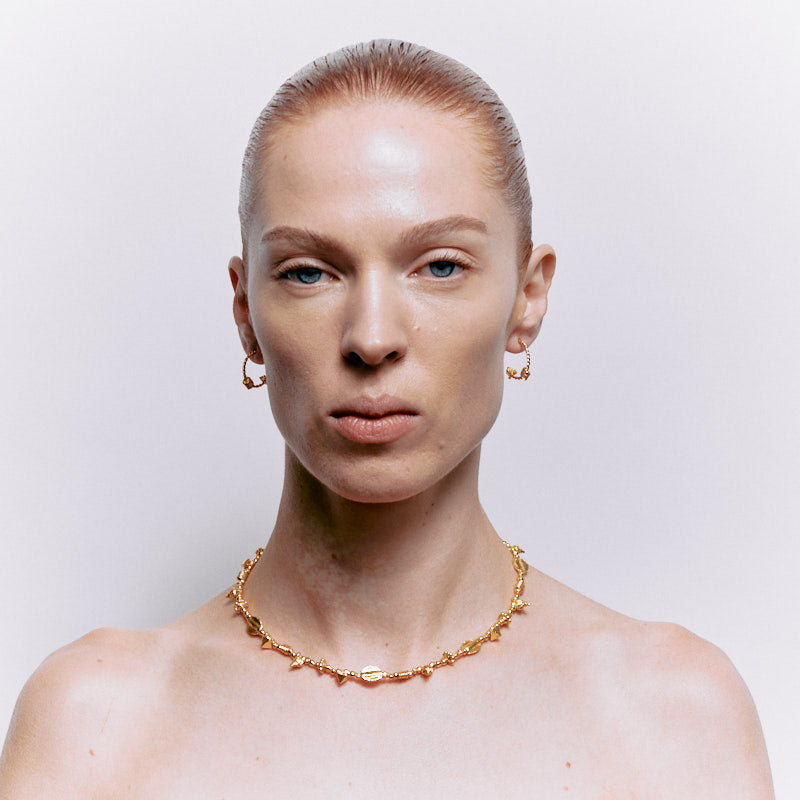 Pizan Earrings - 18K Gold Plated