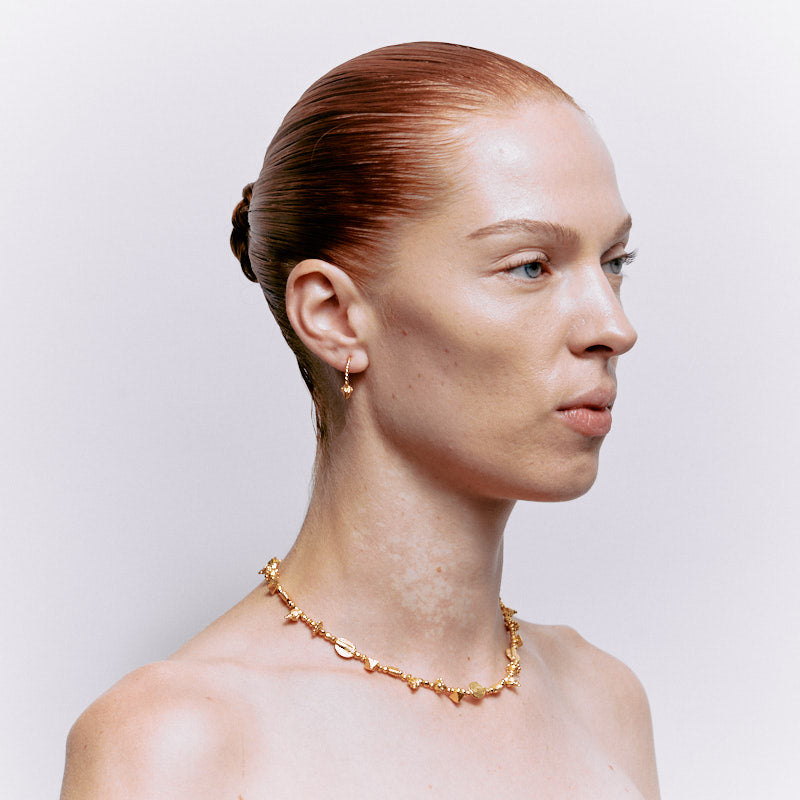Pizan Earrings - 18K Gold Plated