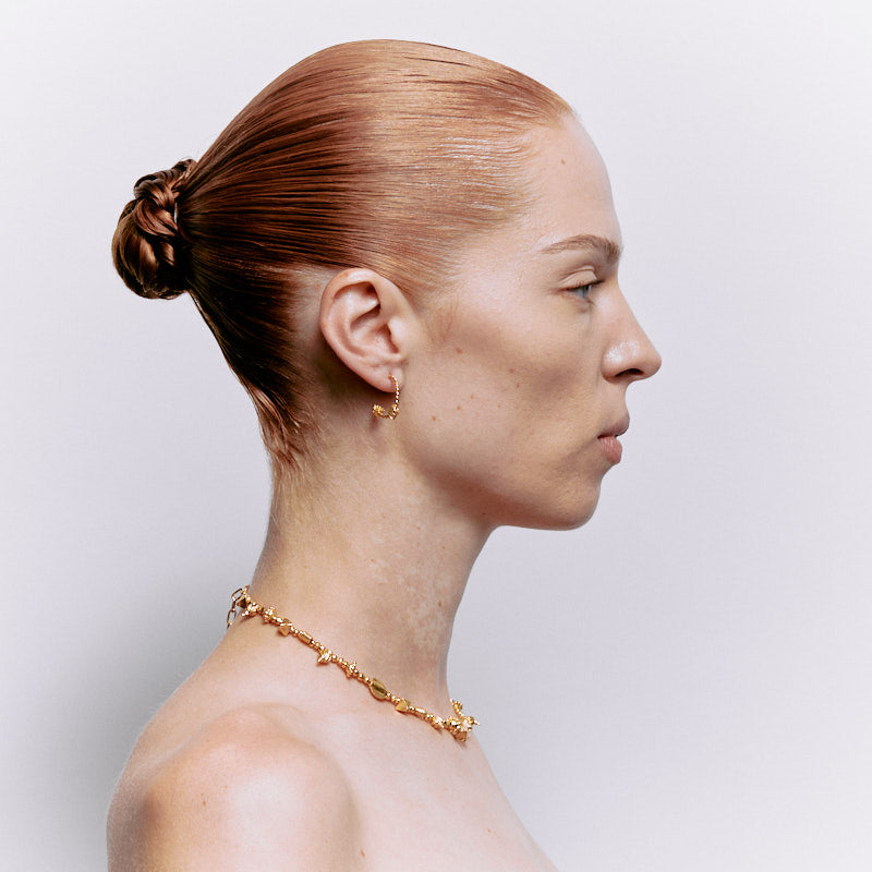 Pizan Earrings - 18K Gold Plated