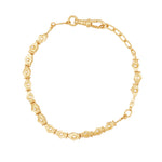 Suen Bracelet in Zircon - 18K Gold Plated