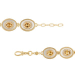 Utu Bracelet in Citrine - 18K Gold Plated