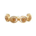 Utu Bracelet in Citrine - 18K Gold Plated