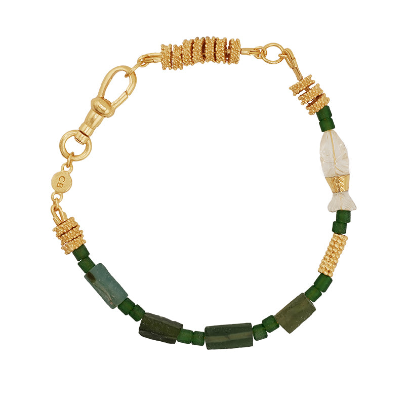Portamedina Bracelet  - 18K Gold Plated