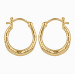 Adele Hoop Earrings - 18K Gold Plated