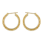 Angelica Hoops Large - 18K Gold Plated