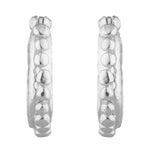 Angelica Hoops - Sterling Silver