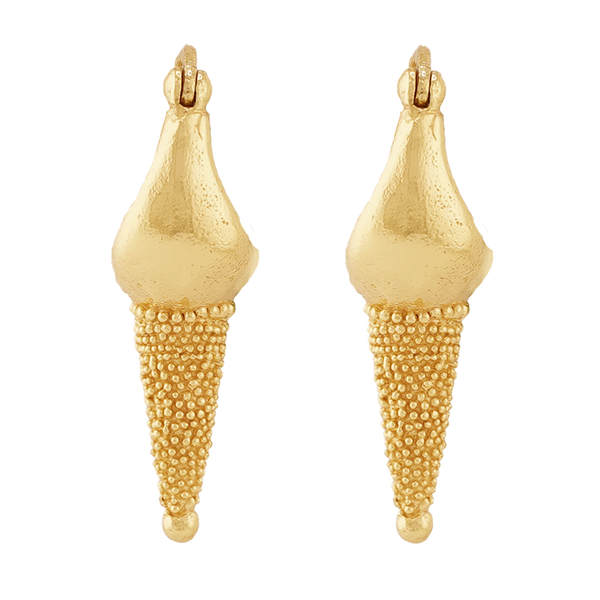 Columna Hoops - 18K Gold Plated