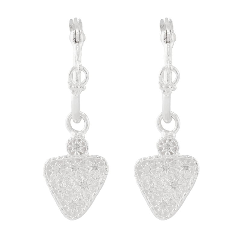 Kadi Hoops - Sterling Silver