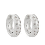 Fratelli Hoop Earrings - Sterling Silver
