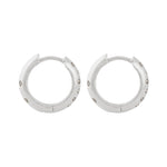 Fratelli Hoop Earrings - Sterling Silver