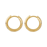 Fratelli Hoop Earrings - 18K Gold Plated