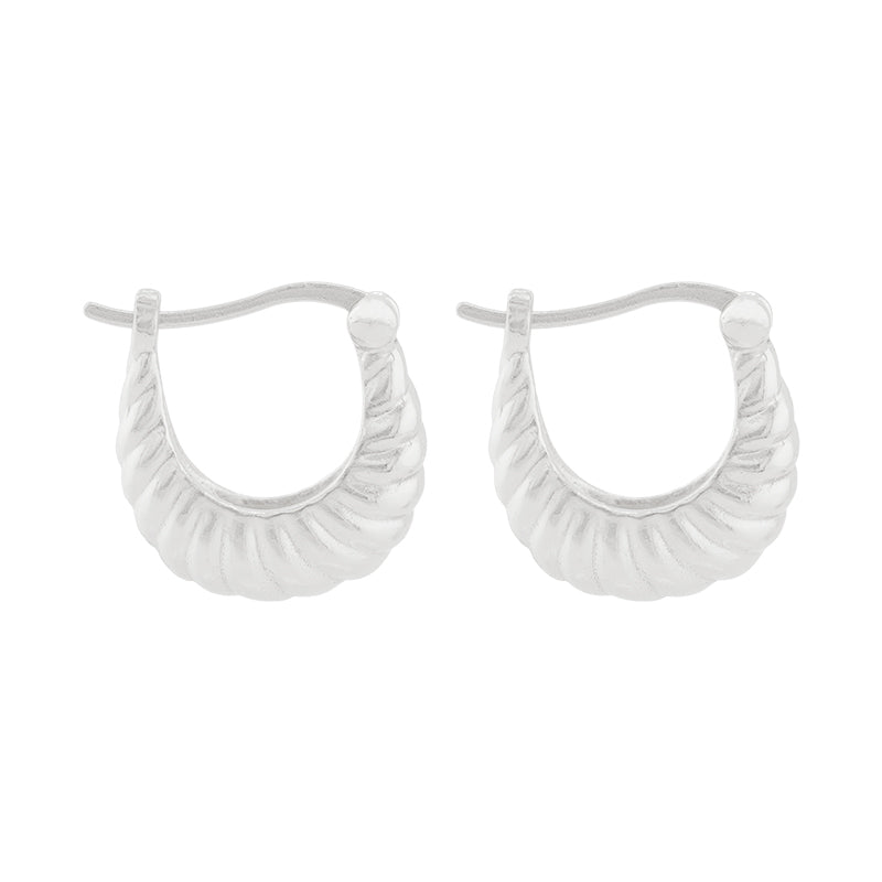 Marlborough Hoops - Sterling Silver