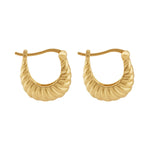 Marlborough Hoops - 18K Gold Plated