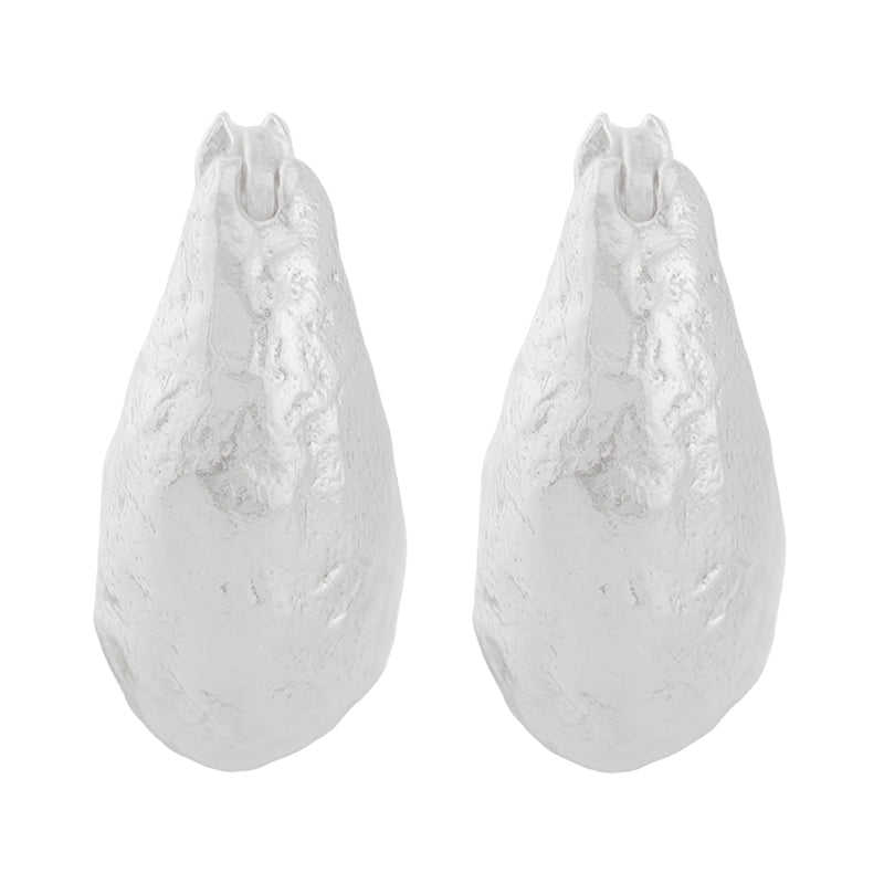 Kanda Hoop Earrings - Sterling Silver