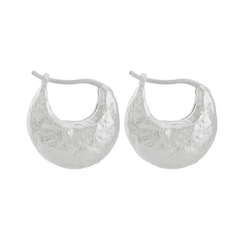 Kanda Hoop Earrings - Sterling Silver