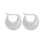 Kanda Hoop Earrings - Sterling Silver