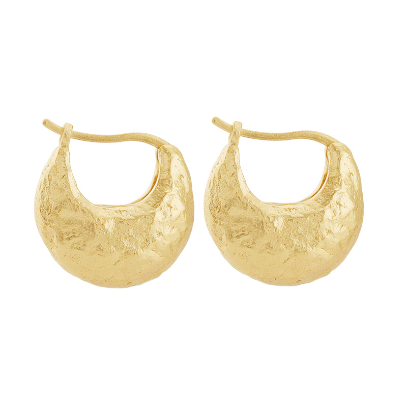 Kanda Hoop Earrings - 18K Gold Plated