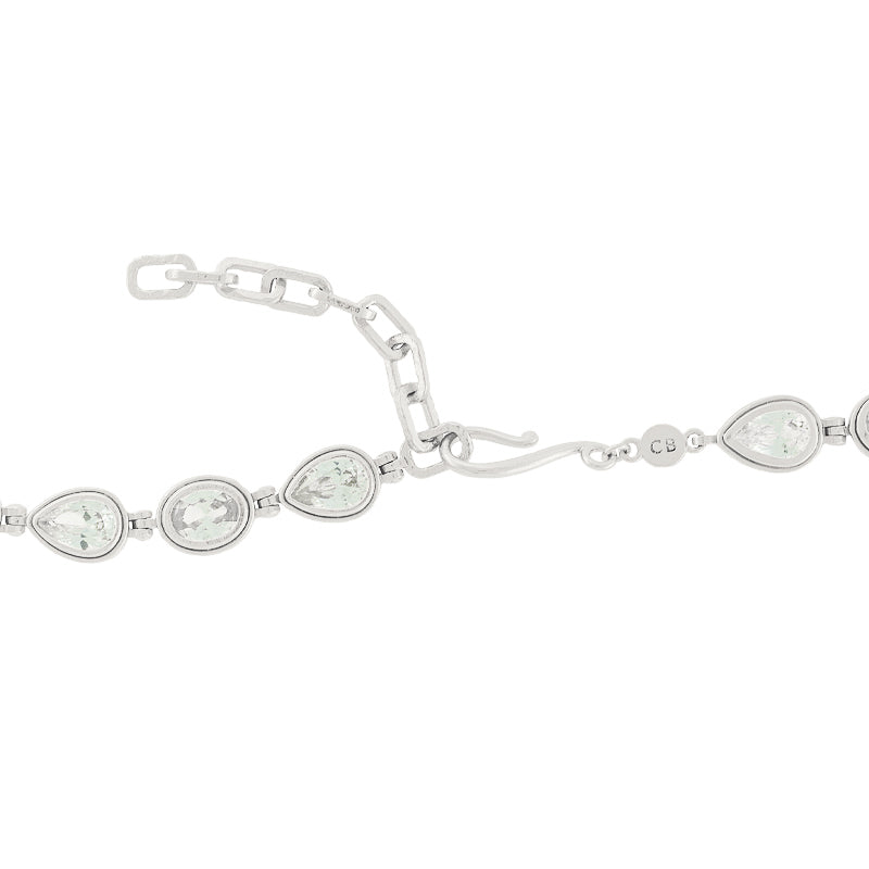 Alembic Necklace in Zircon - Sterling Silver