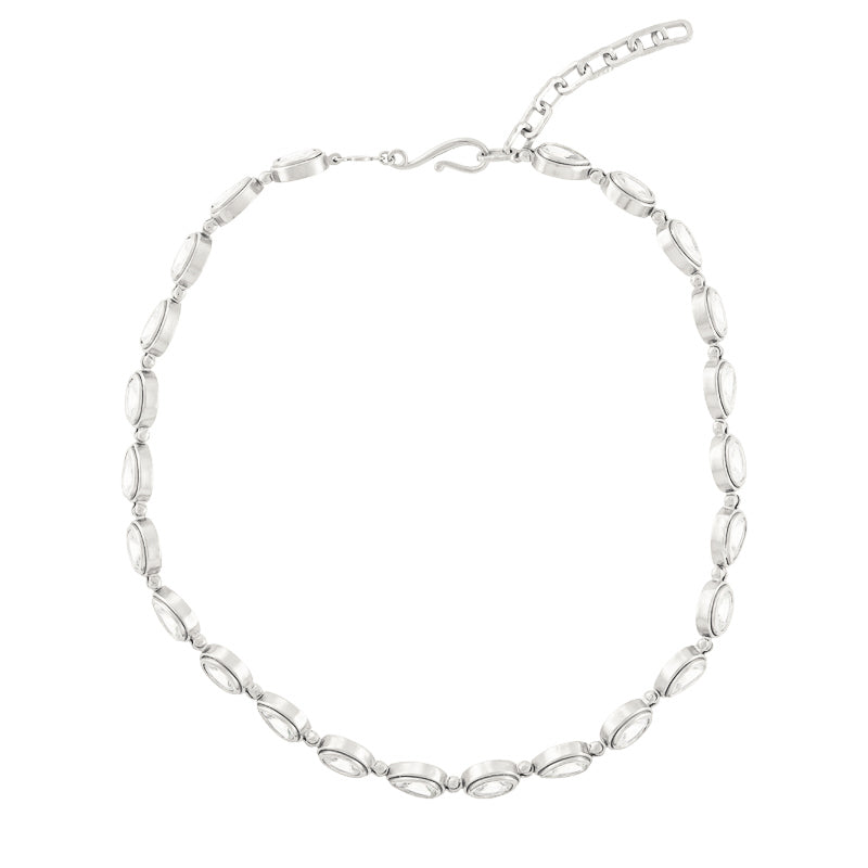 Alembic Necklace in Zircon - Sterling Silver