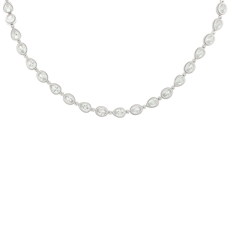 Alembic Necklace in Zircon - Sterling Silver