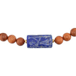 Nabu Necklace in Lapis Lazuli - 18K Gold Plated