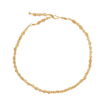 Suen Necklace in Zircon- 18K Gold Plated