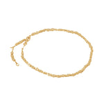 Suen Necklace in Zircon- 18K Gold Plated