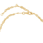 Suen Necklace in Zircon- 18K Gold Plated
