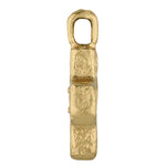Dashorst Pendant with Magenta Zircon - 18K Gold Plated