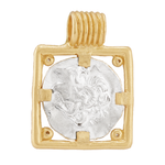 Sella Pendant with Cubic Zirconia - 18K Gold Plated