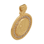 Abzu Pendant - 18K Gold Plated
