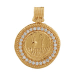 Abzu Pendant - 18K Gold Plated
