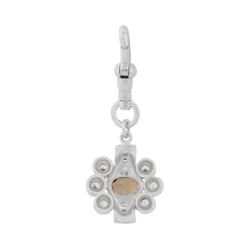 Ki Pendant in Citrine - Sterling Silver