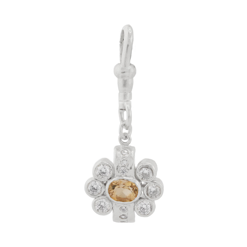 Ki Pendant in Citrine - Sterling Silver