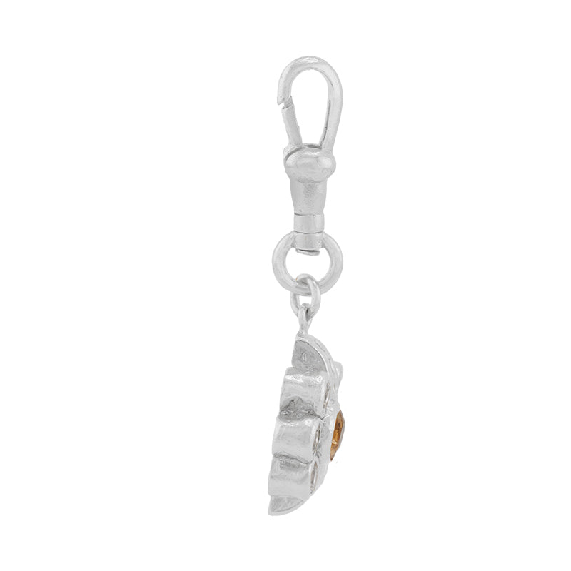 Ki Pendant in Citrine - Sterling Silver