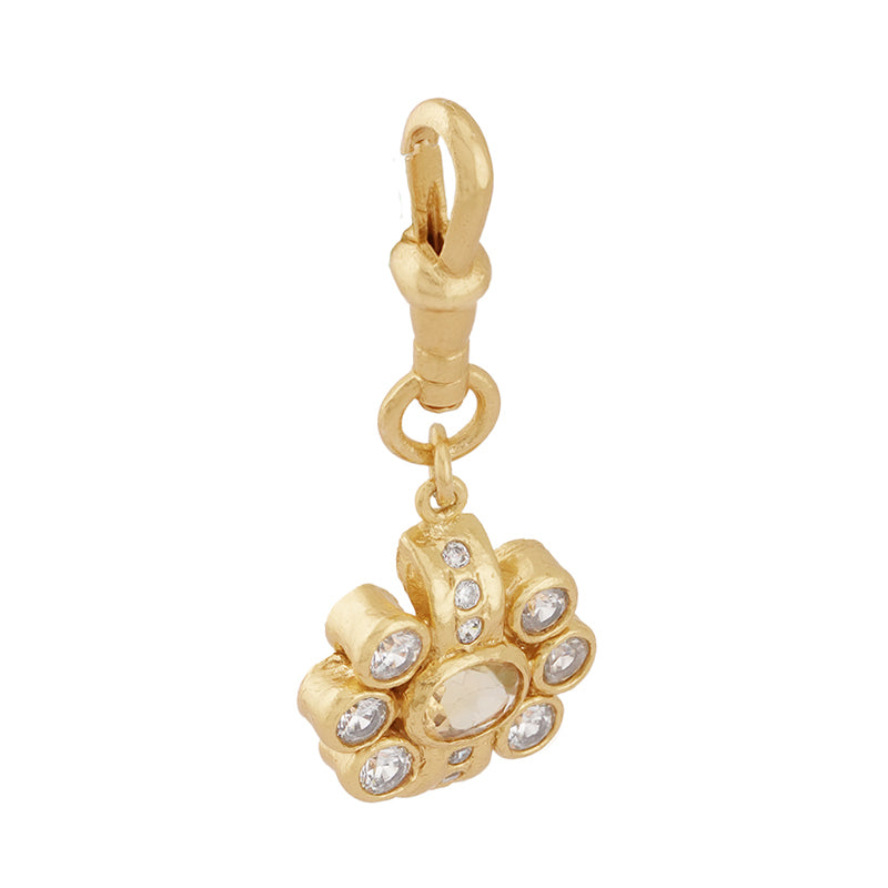 Ki Pendant in Citrine - 18K Gold Plated