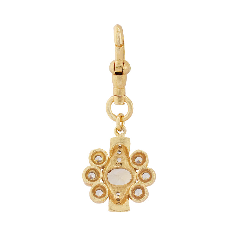 Ki Pendant in Citrine - 18K Gold Plated