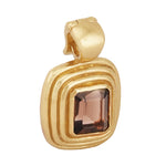 Anu Pendant in Quartz - 18K Gold Plated