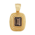 Anu Pendant in Quartz - 18K Gold Plated