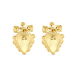 Venus Studs - Solid Gold