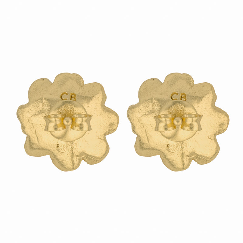 Perdita Studs with Pearl - 18K Gold Plated