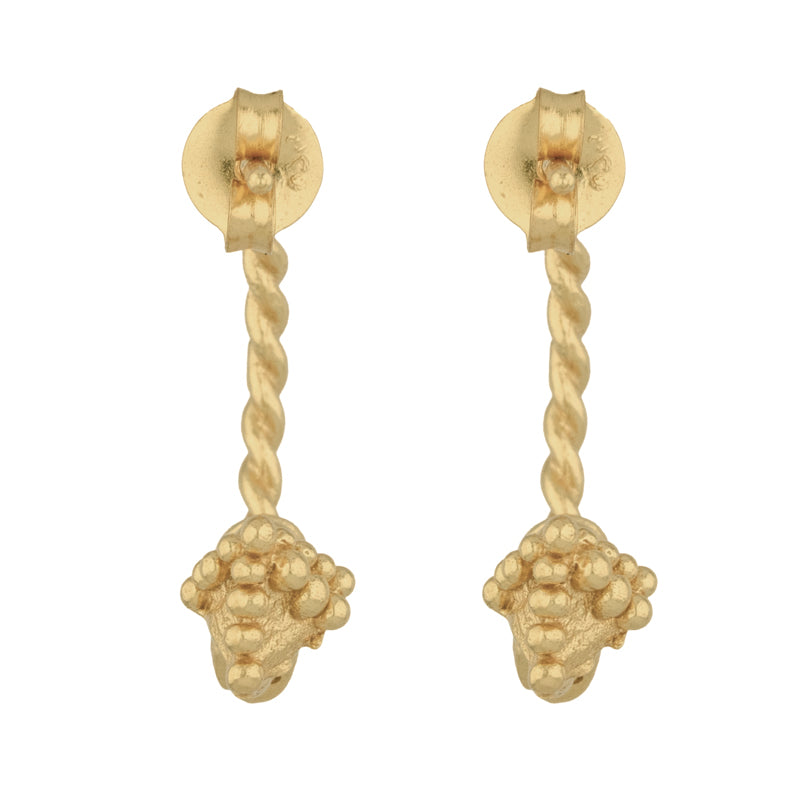 Pizan Earrings - 18K Gold Plated