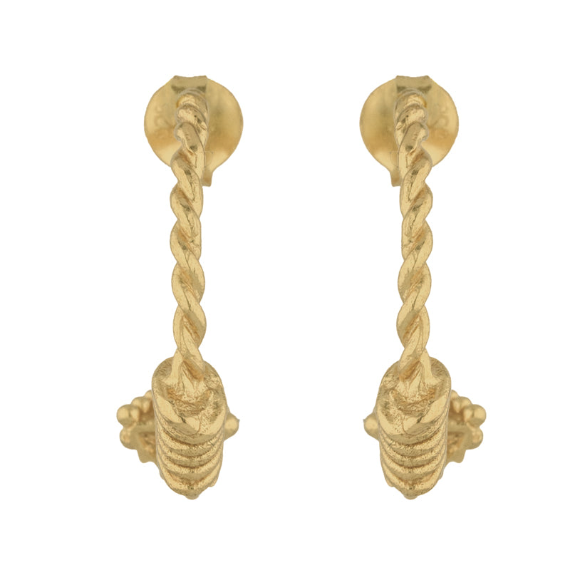 Pizan Earrings - 18K Gold Plated