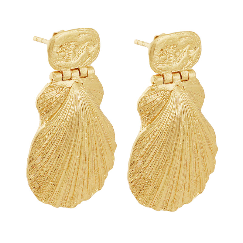 Dusler Earrings - 18K Gold Plated