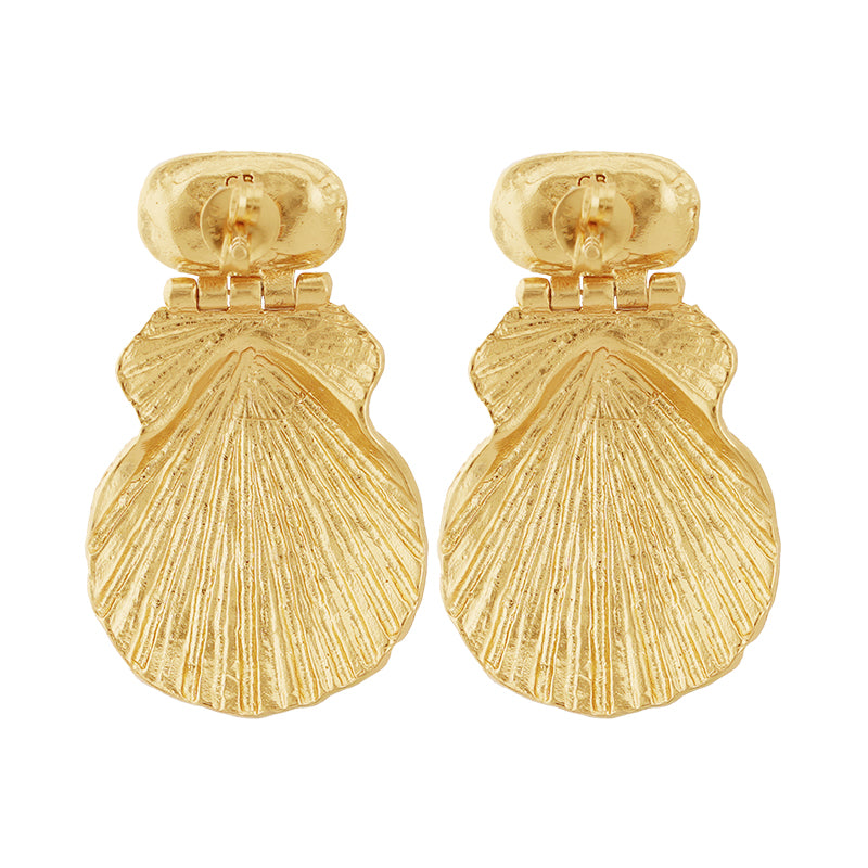 Dusler Earrings - 18K Gold Plated
