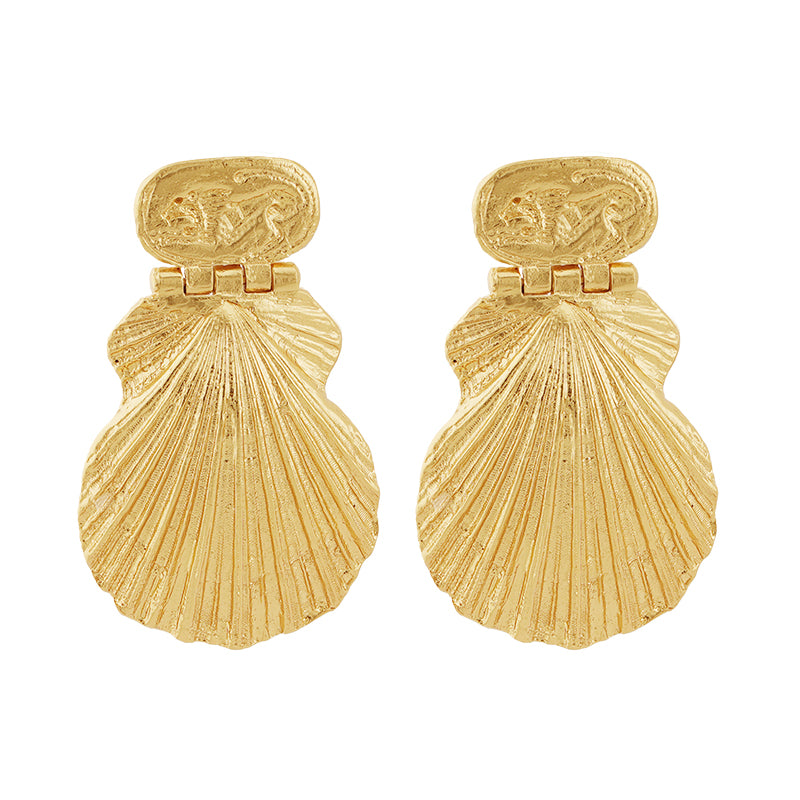 Dusler Earrings - 18K Gold Plated
